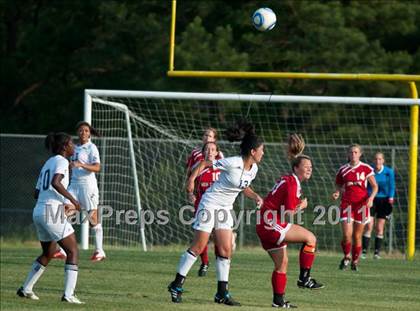Thumbnail 2 in New Bern @ Leesville Road (NCHSAA 4A East Final) photogallery.