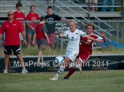 Thumbnail 1 in New Bern @ Leesville Road (NCHSAA 4A East Final) photogallery.