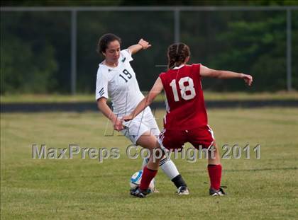 Thumbnail 2 in New Bern @ Leesville Road (NCHSAA 4A East Final) photogallery.
