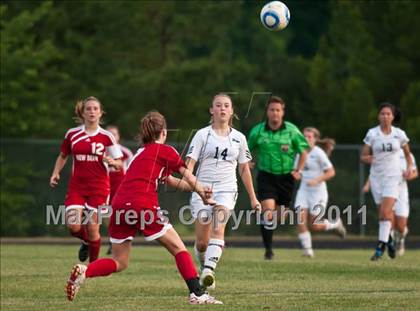 Thumbnail 3 in New Bern @ Leesville Road (NCHSAA 4A East Final) photogallery.