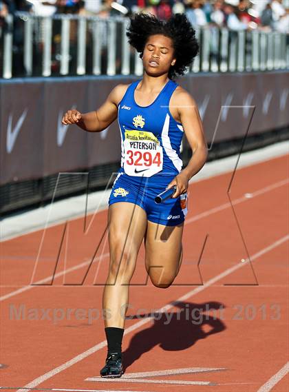 Thumbnail 3 in Arcadia Invitational (4x100 Relay) photogallery.