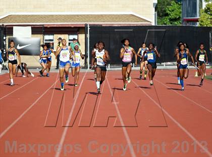Thumbnail 2 in Arcadia Invitational (4x100 Relay) photogallery.