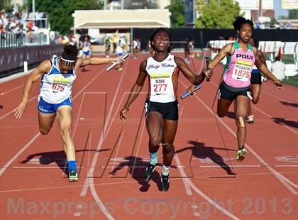 Thumbnail 1 in Arcadia Invitational (4x100 Relay) photogallery.
