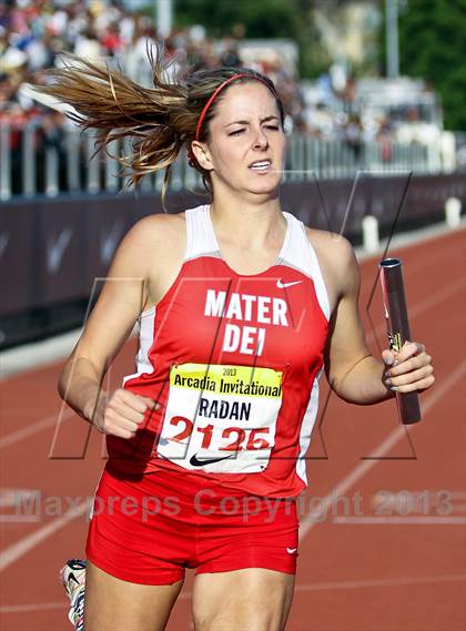 Thumbnail 1 in Arcadia Invitational (4x100 Relay) photogallery.