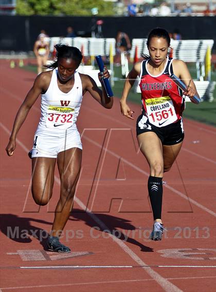 Thumbnail 1 in Arcadia Invitational (4x100 Relay) photogallery.