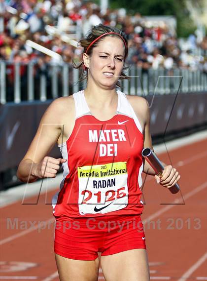 Thumbnail 2 in Arcadia Invitational (4x100 Relay) photogallery.