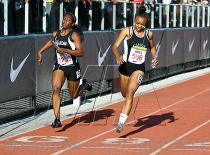 Thumbnail 1 in Arcadia Invitational (4x100 Relay) photogallery.