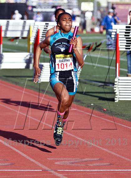 Thumbnail 2 in Arcadia Invitational (4x100 Relay) photogallery.