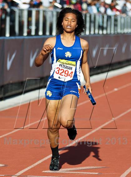 Thumbnail 1 in Arcadia Invitational (4x100 Relay) photogallery.
