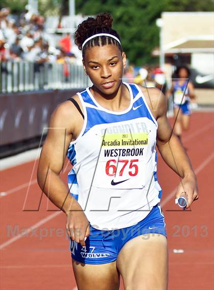 Thumbnail 1 in Arcadia Invitational (4x100 Relay) photogallery.