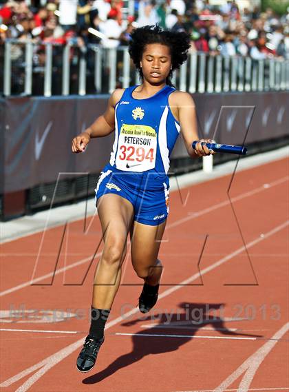 Thumbnail 1 in Arcadia Invitational (4x100 Relay) photogallery.
