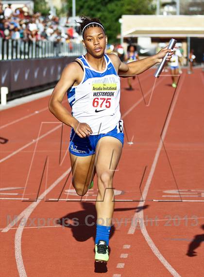 Thumbnail 2 in Arcadia Invitational (4x100 Relay) photogallery.