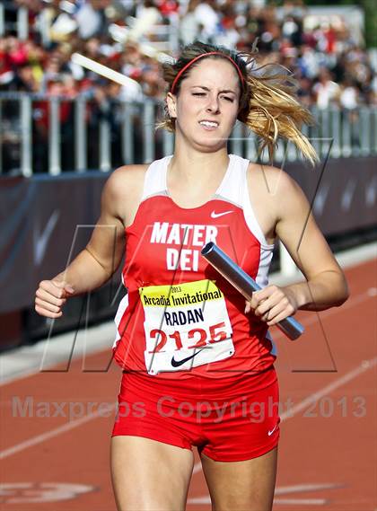 Thumbnail 1 in Arcadia Invitational (4x100 Relay) photogallery.