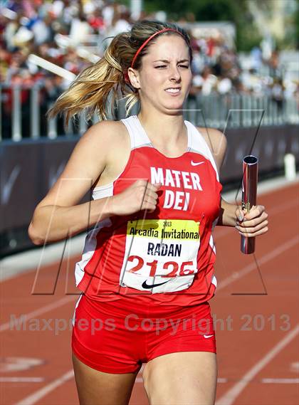 Thumbnail 3 in Arcadia Invitational (4x100 Relay) photogallery.