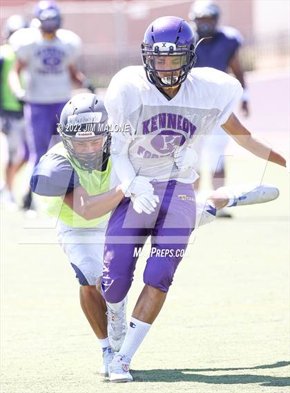 Thumbnail 2 in Dougherty Valley, Kennedy @ American (Scrimmage) photogallery.