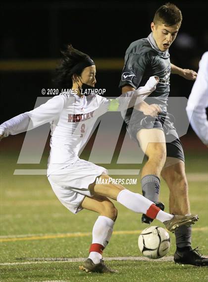 Thumbnail 3 in Holley @ East Rochester (NYPHSAA Section 5 Final) photogallery.