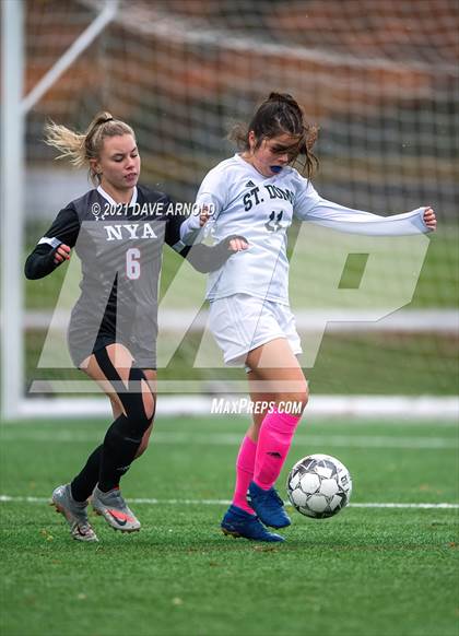 Thumbnail 2 in St. Dominic @ North Yarmouth Academy (MPA Class D Quarterfinal) photogallery.