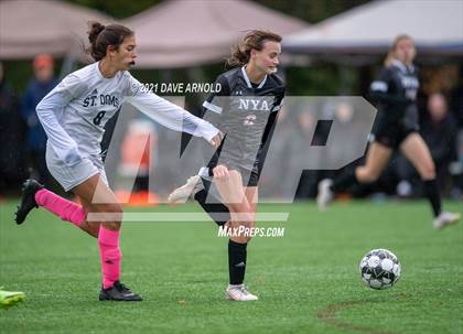 Thumbnail 2 in St. Dominic @ North Yarmouth Academy (MPA Class D Quarterfinal) photogallery.