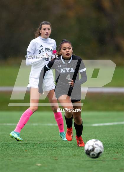 Thumbnail 3 in St. Dominic @ North Yarmouth Academy (MPA Class D Quarterfinal) photogallery.