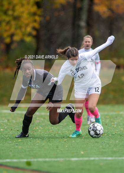 Thumbnail 2 in St. Dominic @ North Yarmouth Academy (MPA Class D Quarterfinal) photogallery.