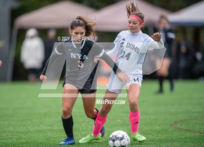 Thumbnail 2 in St. Dominic @ North Yarmouth Academy (MPA Class D Quarterfinal) photogallery.