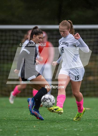 Thumbnail 2 in St. Dominic @ North Yarmouth Academy (MPA Class D Quarterfinal) photogallery.