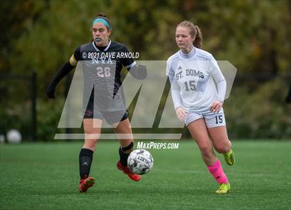 Thumbnail 2 in St. Dominic @ North Yarmouth Academy (MPA Class D Quarterfinal) photogallery.