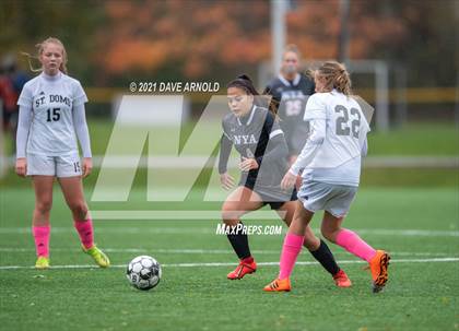 Thumbnail 3 in St. Dominic @ North Yarmouth Academy (MPA Class D Quarterfinal) photogallery.