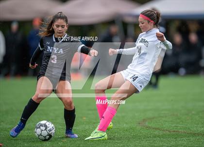 Thumbnail 2 in St. Dominic @ North Yarmouth Academy (MPA Class D Quarterfinal) photogallery.