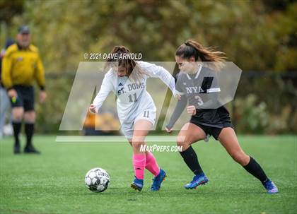 Thumbnail 3 in St. Dominic @ North Yarmouth Academy (MPA Class D Quarterfinal) photogallery.