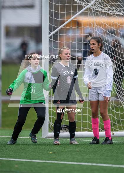 Thumbnail 1 in St. Dominic @ North Yarmouth Academy (MPA Class D Quarterfinal) photogallery.