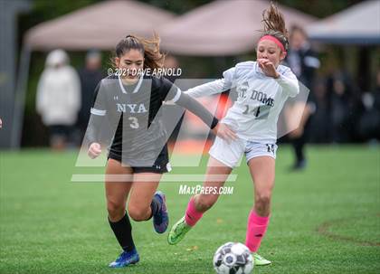 Thumbnail 3 in St. Dominic @ North Yarmouth Academy (MPA Class D Quarterfinal) photogallery.