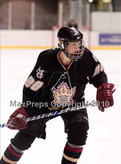 Thumbnail 1 in Maple Grove vs Centennial (Section 5AA Semifinal) photogallery.