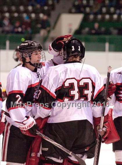 Thumbnail 2 in Maple Grove vs Centennial (Section 5AA Semifinal) photogallery.