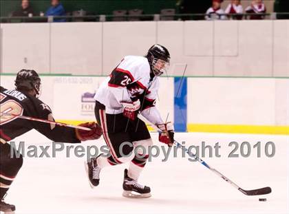 Thumbnail 1 in Maple Grove vs Centennial (Section 5AA Semifinal) photogallery.