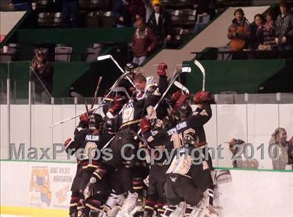 Thumbnail 1 in Maple Grove vs Centennial (Section 5AA Semifinal) photogallery.