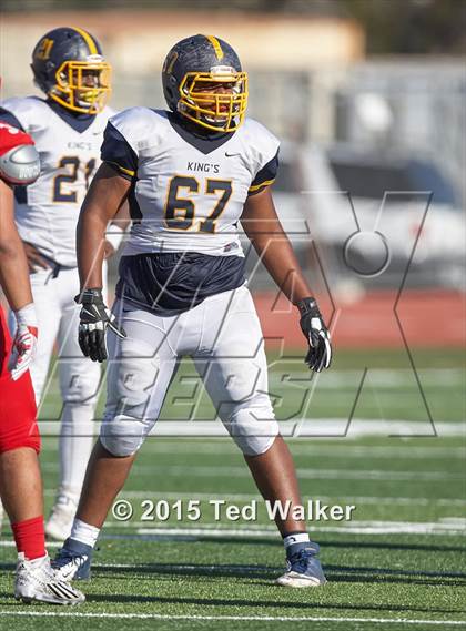 Thumbnail 1 in King's Academy @ Carmel (CIF CCS D5 Playoff) photogallery.