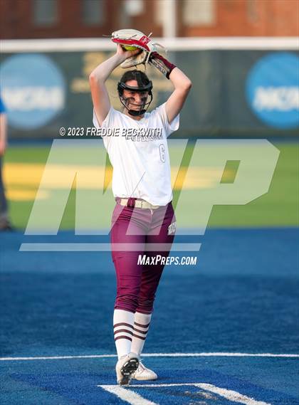 Thumbnail 2 in Whitesboro @ Prairiland (UIL 3A Softball Regional Quarterfinal) photogallery.