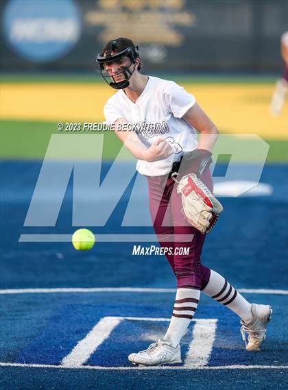 Thumbnail 2 in Whitesboro @ Prairiland (UIL 3A Softball Regional Quarterfinal) photogallery.