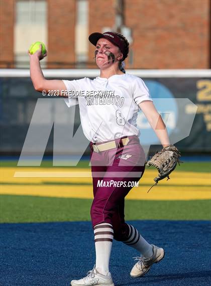 Thumbnail 3 in Whitesboro @ Prairiland (UIL 3A Softball Regional Quarterfinal) photogallery.