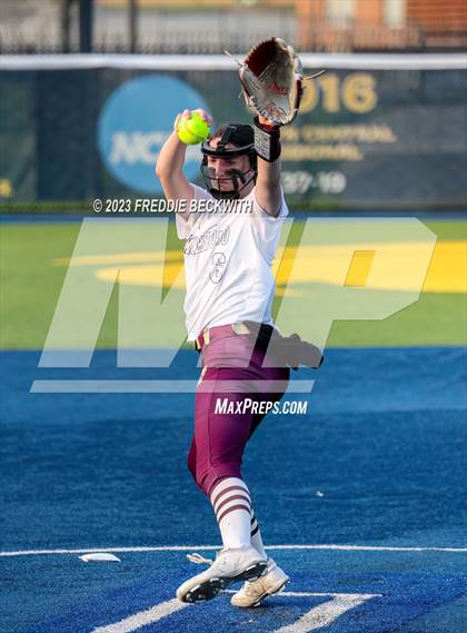 Thumbnail 3 in Whitesboro @ Prairiland (UIL 3A Softball Regional Quarterfinal) photogallery.