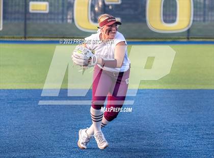 Thumbnail 1 in Whitesboro @ Prairiland (UIL 3A Softball Regional Quarterfinal) photogallery.