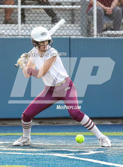 Thumbnail 1 in Whitesboro @ Prairiland (UIL 3A Softball Regional Quarterfinal) photogallery.