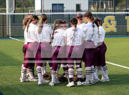 Thumbnail 3 in Whitesboro @ Prairiland (UIL 3A Softball Regional Quarterfinal) photogallery.