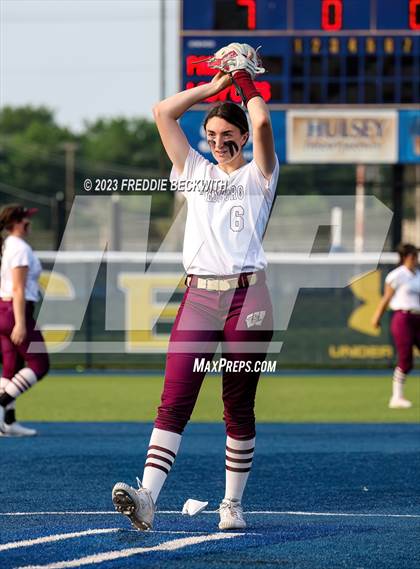 Thumbnail 2 in Whitesboro @ Prairiland (UIL 3A Softball Regional Quarterfinal) photogallery.