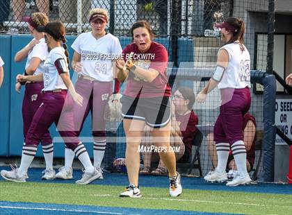Thumbnail 2 in Whitesboro @ Prairiland (UIL 3A Softball Regional Quarterfinal) photogallery.