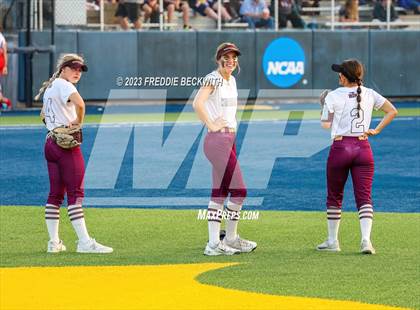 Thumbnail 1 in Whitesboro @ Prairiland (UIL 3A Softball Regional Quarterfinal) photogallery.