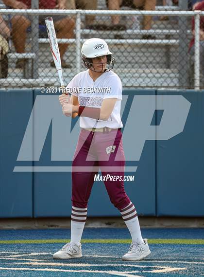 Thumbnail 1 in Whitesboro @ Prairiland (UIL 3A Softball Regional Quarterfinal) photogallery.