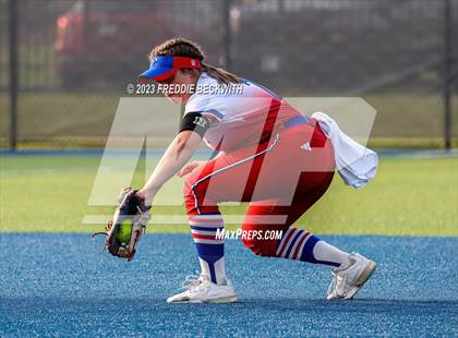 Thumbnail 1 in Whitesboro @ Prairiland (UIL 3A Softball Regional Quarterfinal) photogallery.
