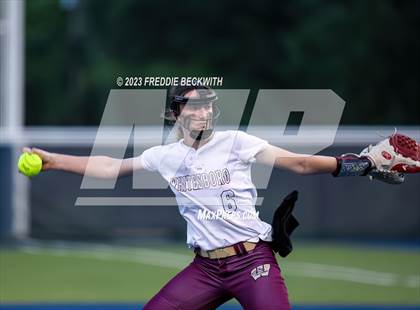 Thumbnail 3 in Whitesboro @ Prairiland (UIL 3A Softball Regional Quarterfinal) photogallery.